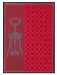 Tire Bouchon french dishtowel in Fruits 