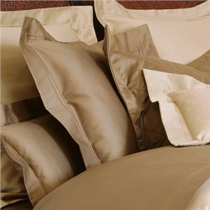 Triomphe cotton bed sheets - Blanc, Ecru, Platine, Lin