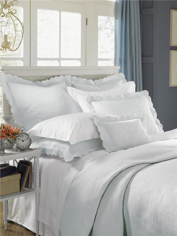 Alice Matelasse Bed Linens By Sferra