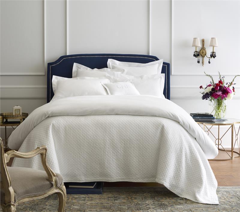 Juliet Matelasse Bed Coverlet And Pillow Shams By Peacock Alley