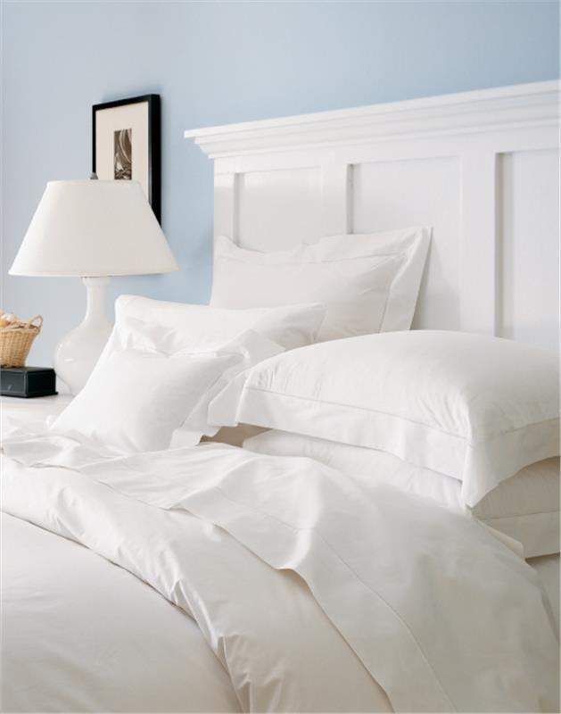Giza 45 Percale Cotton White or Ivory by SFERRA