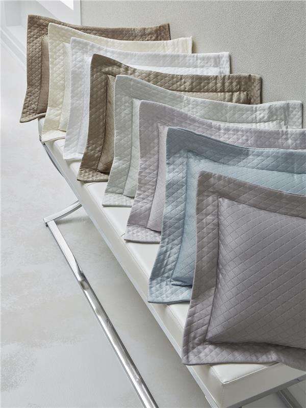 Sferra Bari Diamond Pique Bed Coverlet And Pillow Shams Online At