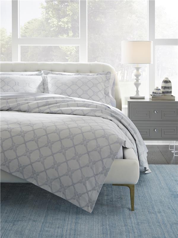 Vianti elegant coverlet and pillow shams Sferra