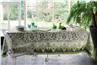 Adagio french table linen in Green