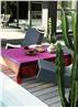Le Jacquard Francais Bamako in Raspberry french table linens