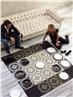 Double Jeu french table linens in Ombre by Le Jacquard Francais 