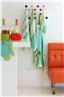 Graphic Pastilles in Aqua french towels for kitchen
