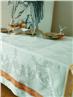 Renaissance french tablecloth in Ivory