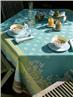 Recevoir in vert green table linens