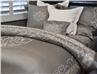 Lyon bed linens by SDH in Iron