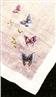 Butterflies in multi colors for Embroidery Handkerchief