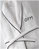 Cairo terry cloth bath Robe in Small by Matouk