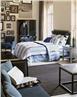 COL MONTE luxury percale bed linens in woven stripes