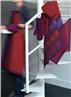 Graphic Pastilles in Blackcurrent kitchen towels