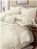 Bari matelasse in diamond pattern for coverlet in White or in Ivory