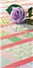 Mille Ladies coated tablecloth in Porcelaine