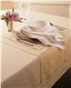 Festival 100% Linen tablecloth in White