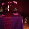 Ambre embroidered tablecloth size 67x98 square