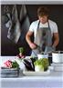 Graphic Pastilles in Mica french towels for kitchen