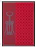 Tire Bouchon french dishtowel in Fruits 