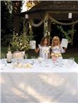 Siena white tablecloth