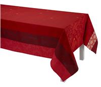 Bahia red coated tablecloth Le Jacquard Francais