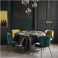 amoiries black linen Tablecloth