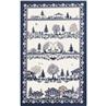 Chalets Enchantes in red or in blue by Beauville