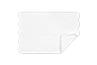 Cairo bath mat White Scalloped with borders by Matouk