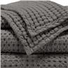 Pousada woven waffle weave towels by Abyss