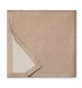 Nerino cashew/ivory Extra Fine Merino Wool Blanket by SFERRA