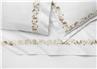 Tralcio Flat sheets embroidered by Sferra