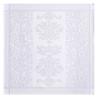 Siena white Table Linens by Le Jacquard Francais