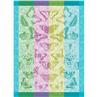 Beaux Papillons flamboyant Tea towels by Garnier Thiebaut