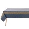 Cottage blue Coated Cotton Tablecloths by Le Jacquard Francais