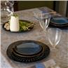 Cottage blue Coated Cotton Tablecloths by Le Jacquard Francais