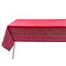 Cottage pink Coated Cotton Tablecloths by Le Jacquard Francais