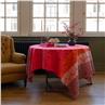 Cottage pink Coated Cotton Tablecloths by Le Jacquard Francais
