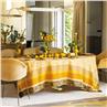 Gipsy yellow Table Linens by Le Jacquard Francais