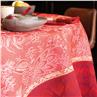 Gipsy rubis red Table Linens by Le Jacquard Francais