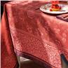 Romance red Linen Table Linens by Le Jacquard Francais