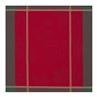 Poesie d Hiver red Napkin set of 4 by Le Jacquard Francais