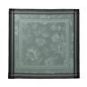 Romance green Linen Table LInens by Le Jacquard Francais