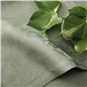 Tivoli green Linen Table Linens by Le Jacquard Francais
