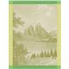 Altitude Tea Towel by Le Jacquard Francais