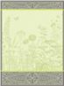 Blooming Tea Towel by Le Jacquard Francais