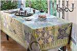 Rialto Lovat Green tablecloth