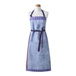 cotton blue apron