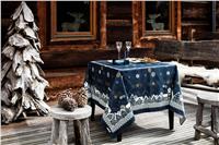 Christmas Nuit Etoille blue tablecloth