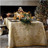 Feerie gold tablecloth
